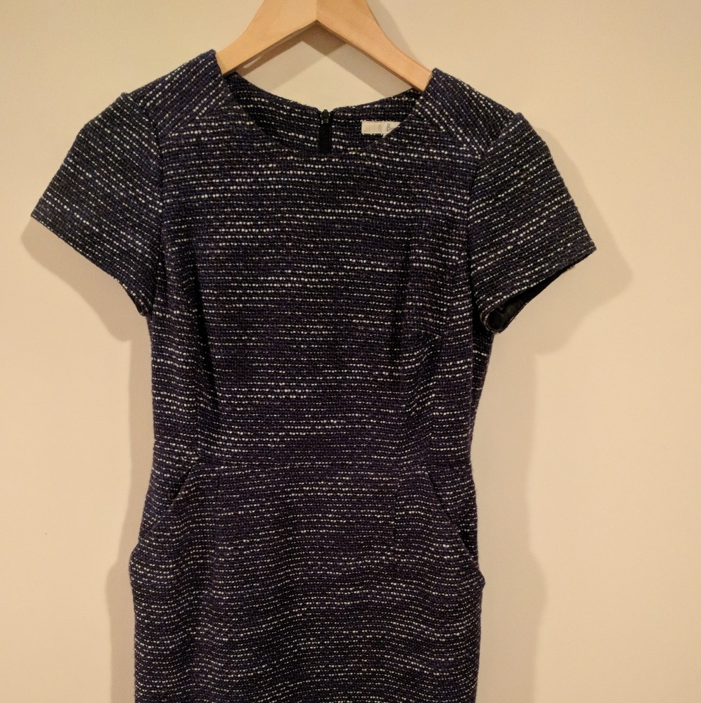 EUC Tailored Tweed Boden Dress